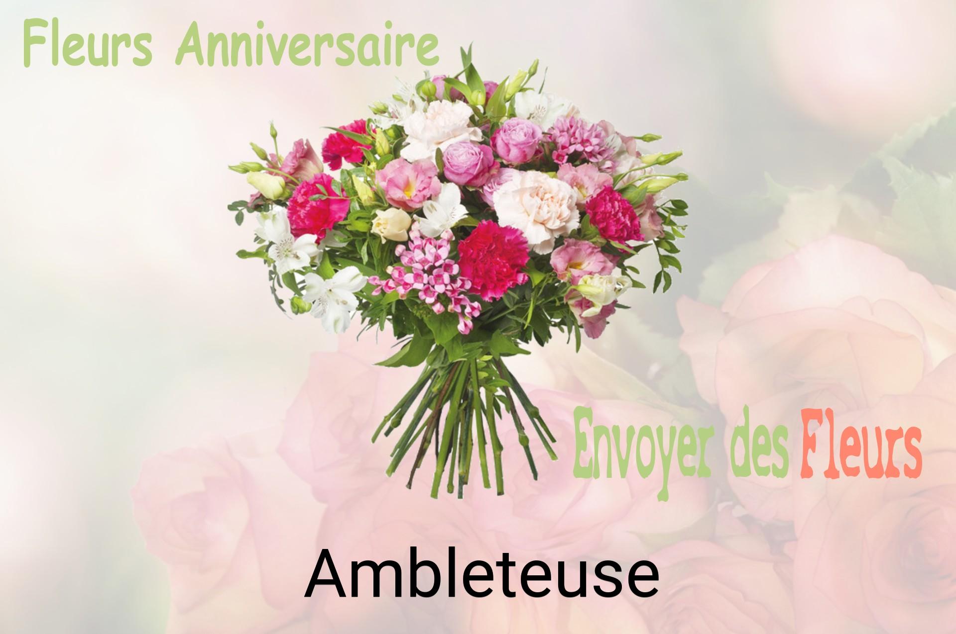 Bouquet de fleurs d’anniversaire livré à Ambleteuse