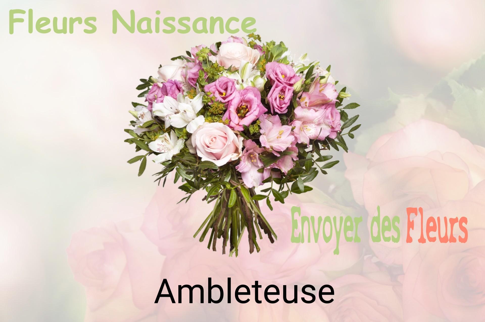 Bouquet de fleurs de naissance livré à Ambleteuse